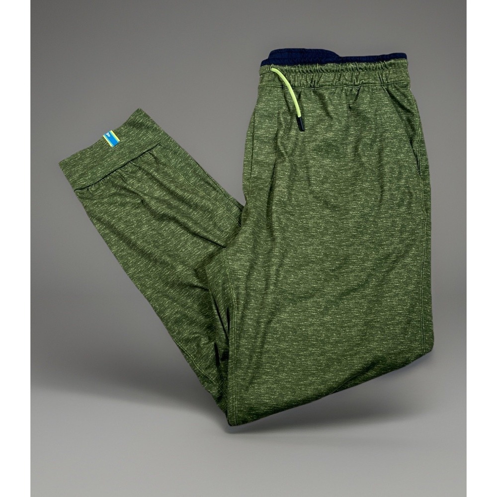 Chubbies The Arboretums Movementum Jogger Men XL Pants Moisture Wicking Green